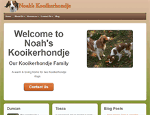Tablet Screenshot of noahskooikerhondje.com